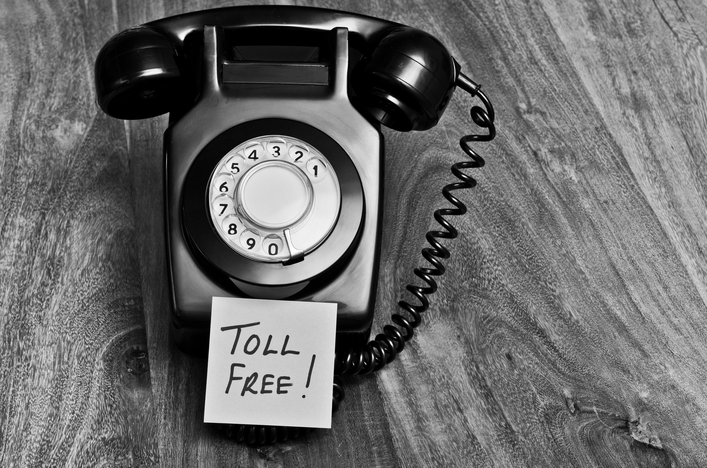 Toll free telephone